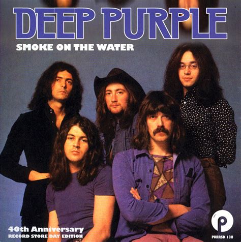 deep purple smoke on the water